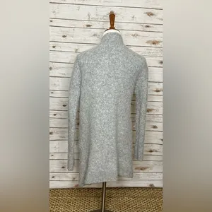 Banana Republic gray alpaca/wool-blend open cardigan sweater Size Small thumbnail 3