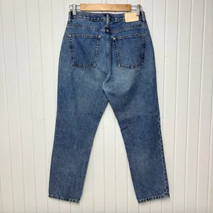 Everlane Women's Straight Leg Blue Jeans size 27‎ crop thumbnail 2