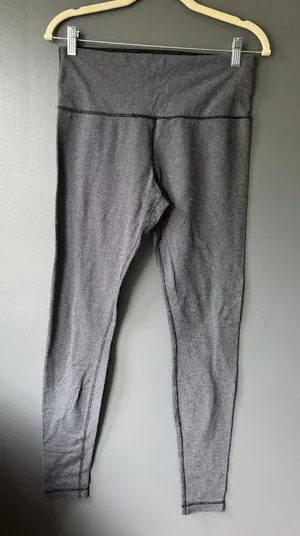 Lululemon Gray High-Waist Leggings Size 8 thumbnail 1