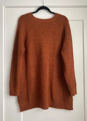 Natural Reflections Burnt Orange Pullover Knit Sweater Women’s Size XL NEW thumbnail 8