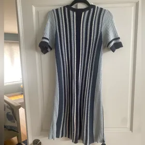 Free People Lollipop Blue Crochet Sweater Dress thumbnail 6