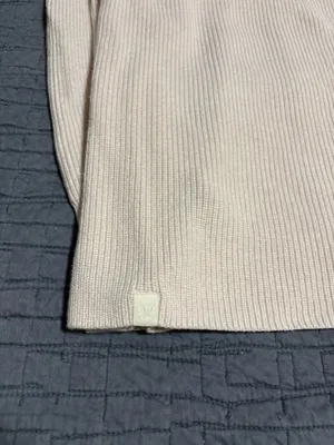 Lululemon women’s knit sweater cream color thumbnail 3