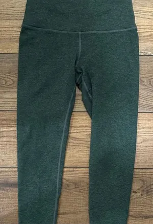 FLEO High-Waist Performance Leggings - Dark Green thumbnail 1