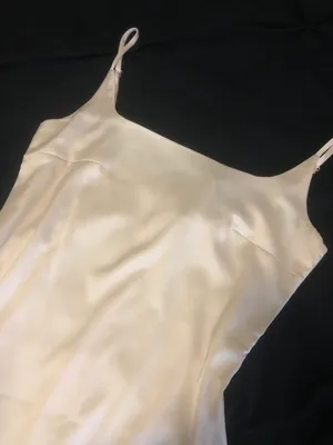 NWT White Cream Ivory Satin Mini Graduation Dress thumbnail 2