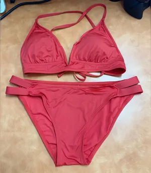 Kona Sol Coral Bikini Set thumbnail 1