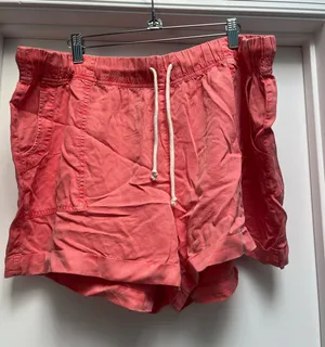 Aerie Linen Shorts thumbnail 1