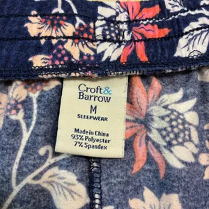 Croft & Barrow Sleepwear Pajama Set Medium Tank & Shorts thumbnail 6