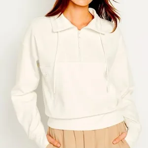 Old Navy White‎ Dynamic Fleece Pullover thumbnail 1