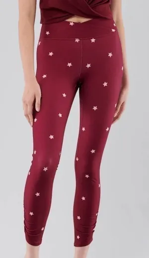 GILLY Hicks Go Recharge‎ High Rise Cinch 7/8 Star Leggings thumbnail 1