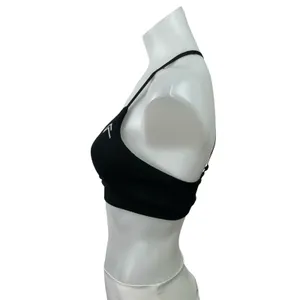 Oner Active Everyday Black Crossback Workout Active Sports Bra Crop Tank Top S thumbnail 2