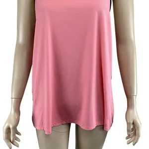 Alo Yoga Womens Racerback Tank Top Size‎ Large Pink & BLack Stretch thumbnail 6