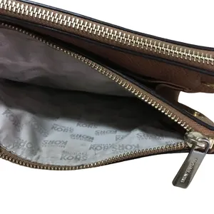 Michael Kors Brown Leather Messenger Bag thumbnail 7