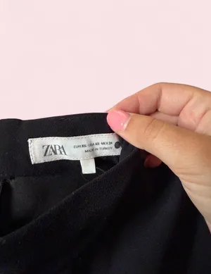 ZARA Dress Black Women’s Shift Dress thumbnail 2