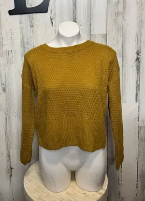 Pink rose sweater size large thumbnail 1