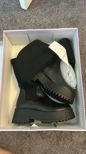 Madden Girl Platform Sock Boot thumbnail 6