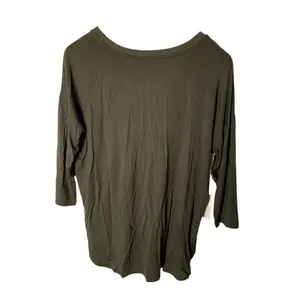 Aritzia Babaton Norris t shirt tuscan olive green long sleeve top medium NEW thumbnail 2