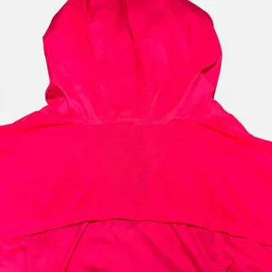 American Eagle Outfitters Neon Pink Lightweight Windbreaker Athletic Jacket thumbnail 7