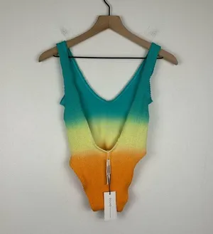 Bond-Eye Mara Tie Dye Square Neck One Piece Swimsuit One Size thumbnail 4