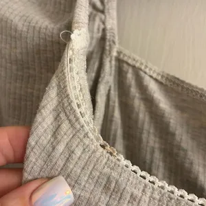 ✨Reformation Jeans Neutral Rochle Puff Sleeve Ribbed Sz Large Bodysuit✨ thumbnail 8