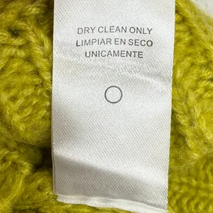 Love Whit XS Green‎ Cable Knit Bell Sleeve Pullover Sweater Top thumbnail 7
