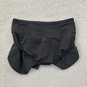 Lululemon Speed Up Shorts Mid Rise 4" Black Athletic Athleisure Women's 4 thumbnail 5