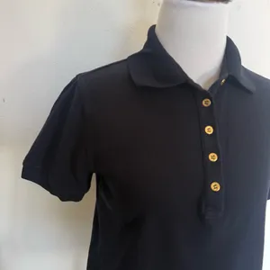 Tory Burch Short Sleeved Polo Shirt size Small thumbnail 2