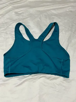Teal Nike Sports Bra Size L thumbnail 4