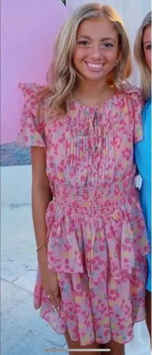 Floral dress Pink thumbnail 1