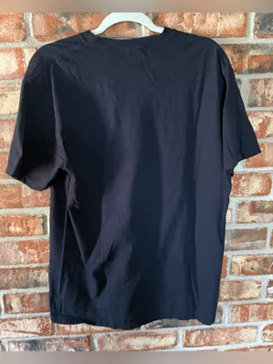 Comfort Colors Black Tee with Neon Ghost and Bow thumbnail 3