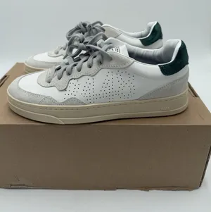 P448 Bali White Green Womens Size 37 Us 6.5-7 Nwb thumbnail 1