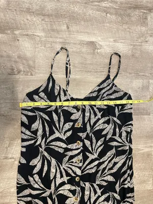 Rip Curl Black and whiteTropical Print Dress thumbnail 10