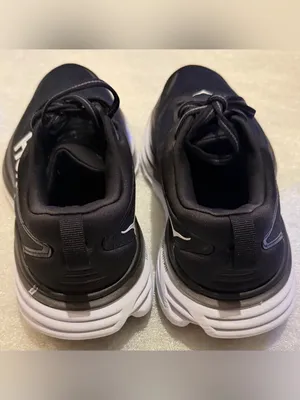 Hoka Bondi 8 Athletic Shoes Black & White US 7.5 B thumbnail 10