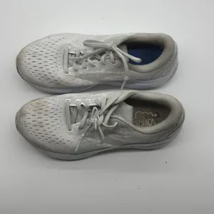 Brooks Ghost 16 Womens 8.5 Running Shoes White Neutral Cushion thumbnail 8