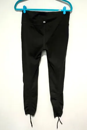 Maternity Black Workout Leggings Pants thumbnail 2