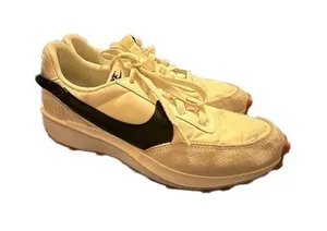 Nike Waffle Debut Women's Sneakers in Sanddrift and Black thumbnail 1