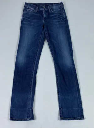 Citizens Of Humanity Mandy Jeans Womens 26 Blue High Rise Slim Straight Made USA thumbnail 1