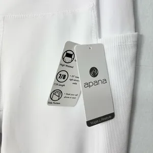 Apana White Yoga Leggings‎ Size S thumbnail 3