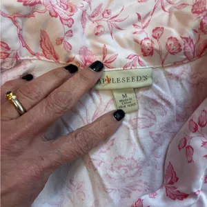 Appleseed women’s 2 piece pajama set medium Pink thumbnail 7