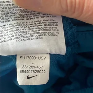 Nike Women's Teal Running Shorts Large thumbnail 9