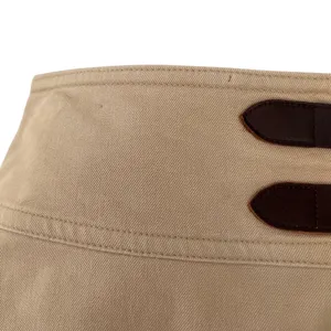 Vintage Lauren Ralph Lauren Khaki Pencil Skirt 6 Double Buckle thumbnail 6