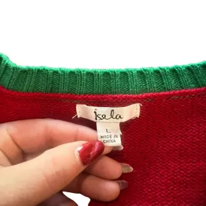 Isela Multicolor Llama Pullover Ugly Christmas Sweater Womens Size Large‎ thumbnail 5