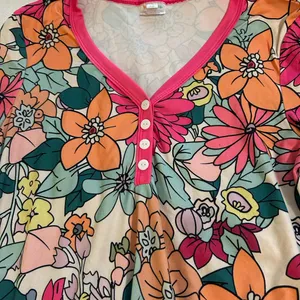 Shirley & Stone Vibrant Floral Sleep Set thumbnail 8