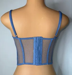 Blue corset top  thumbnail 2