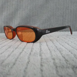 New Divine Eyewear Camilla Black/Orange Sunglasses Women's NWT thumbnail 2