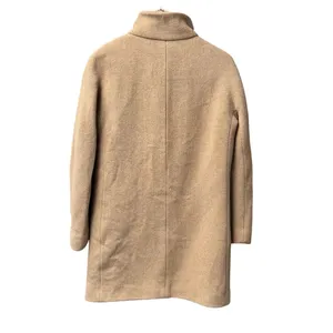 J. Crew Cocoon Coat Italian Stadium-Cloth Wool Blend Nello Gori Beige 2 thumbnail 4