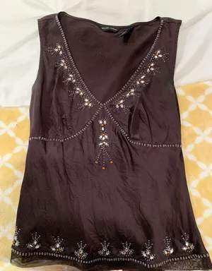New York & Co. Silk Tank Top thumbnail 1