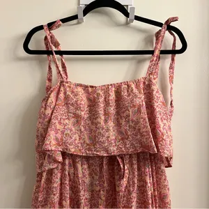 Free People Tangier Babydoll Maxi Dress Large thumbnail 4