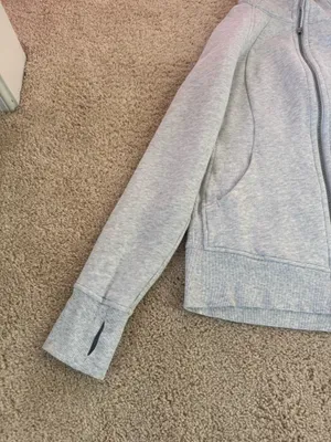 Lululemon Scuba Hoodie Heathered White / Silver thumbnail 11