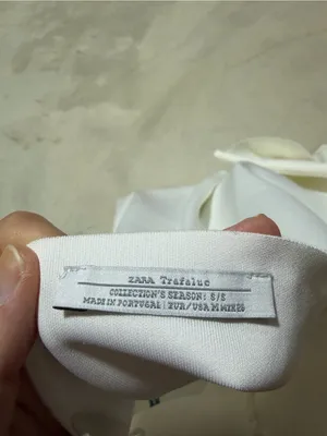 Zara trafaluc summer patches white dress medium thumbnail 8