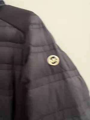 Michael Kors Black Quilted Puffer Jacket thumbnail 2
